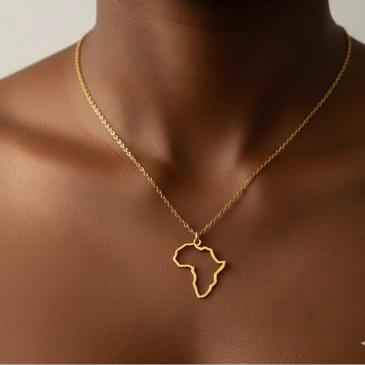Collier en acier inoxydable - Africa