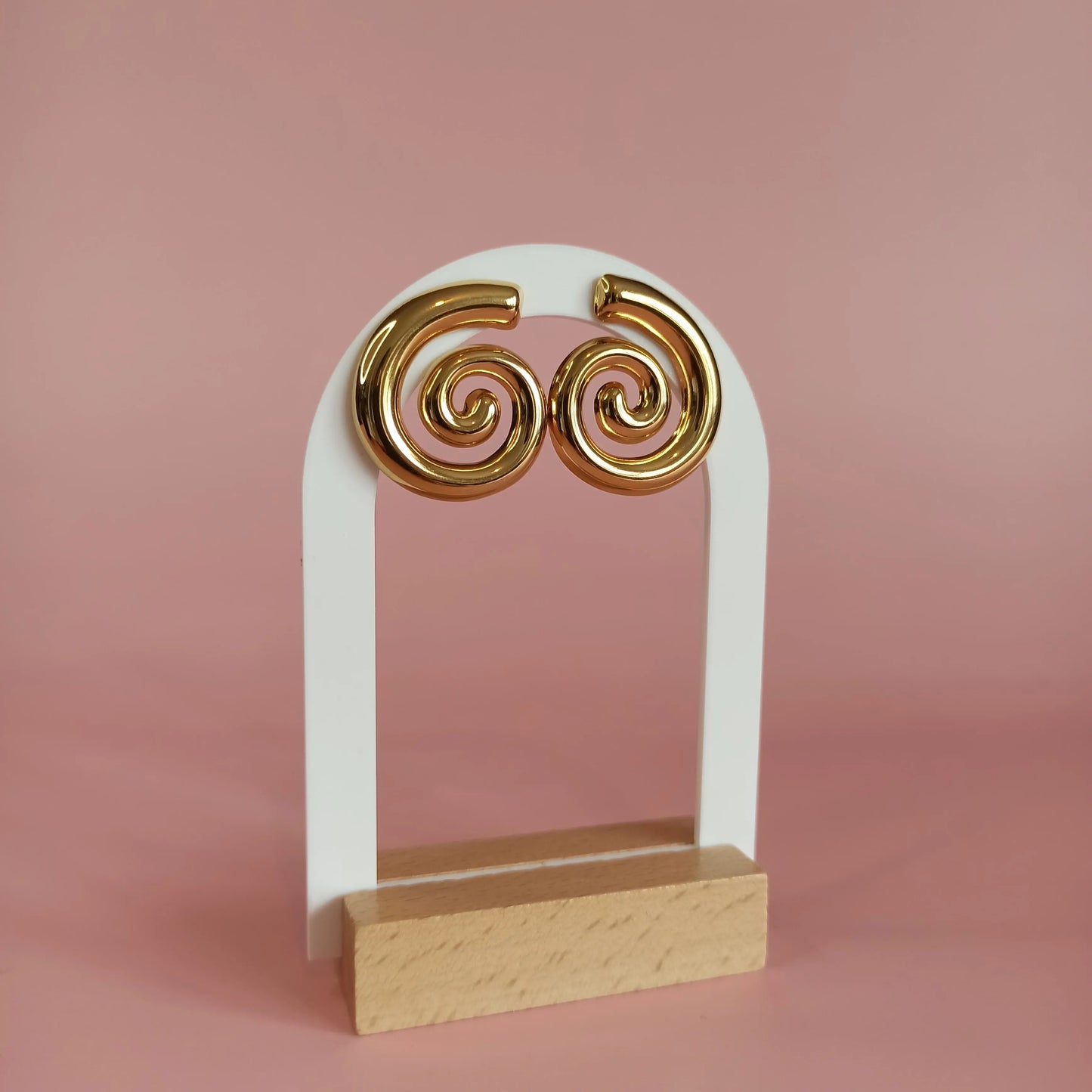 Boucles en acier inoxydable - Coralia