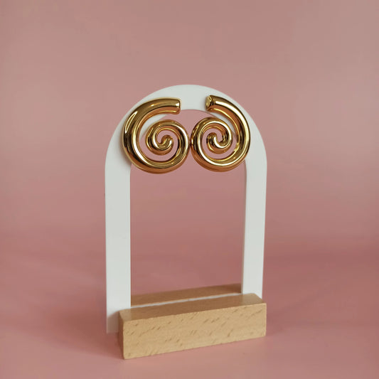Boucles en acier inoxydable - Coralia