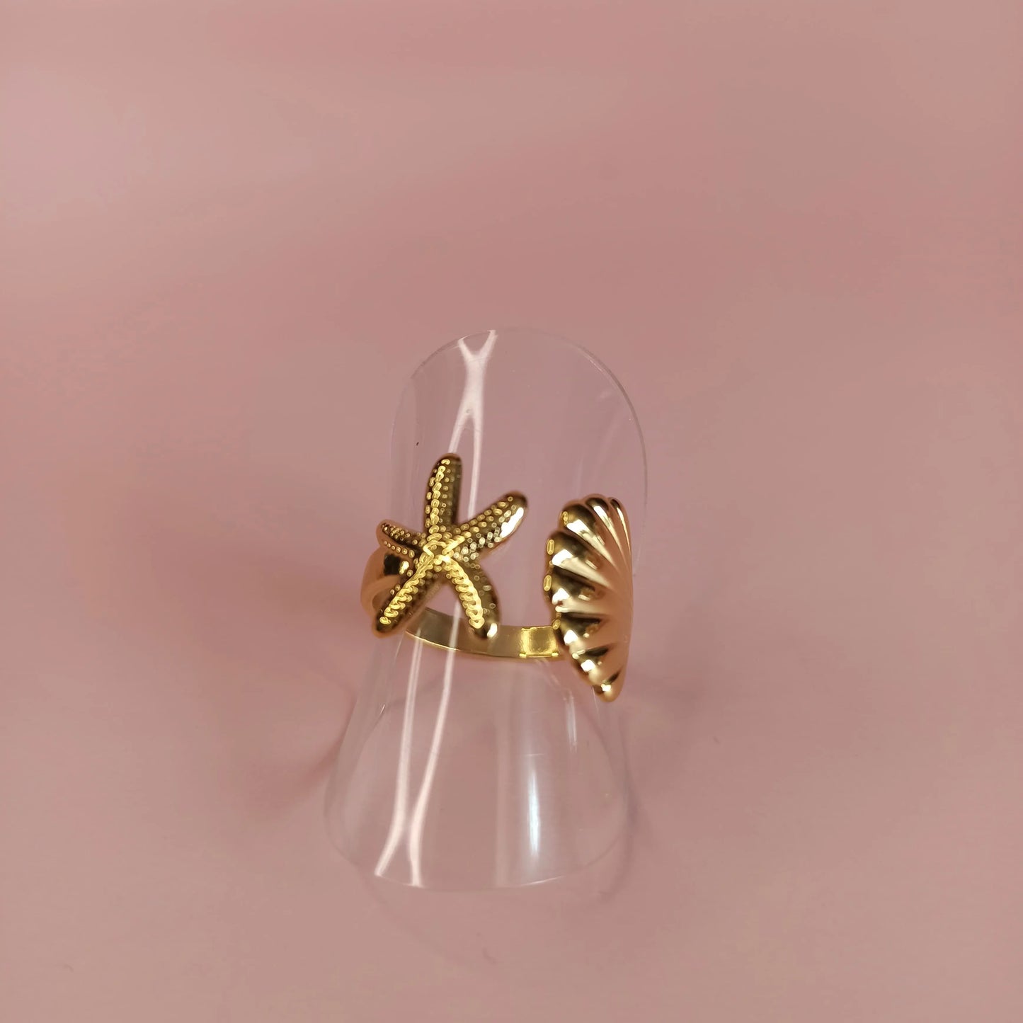 Bague en acier inoxydable - Solène