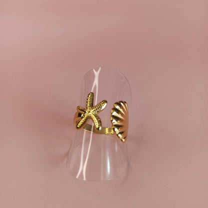 Bague en acier inoxydable - Solène