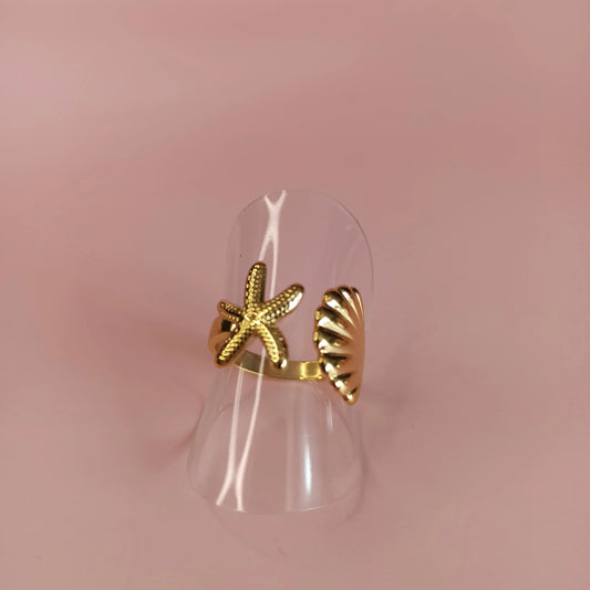 Bague en acier inoxydable - Solène