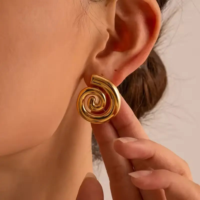 Boucles en acier inoxydable - Coralia