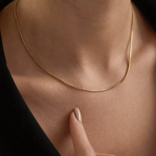 Collier en acier inoxydable - Liona